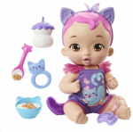 My Garden Baby Snack & Snuggle Kitten 30 cm lėlė HHP28