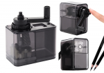 Sharpener, Plane, Crank, With Container, Black