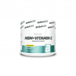 Biotech MSM+Vitamin C 150 g. - Citrinų skonis