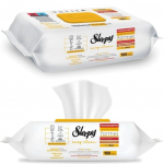 Drėgnos servetėlės ​​​​Sleepy pavir&scaron;ių valymui, Herbal 100vnt