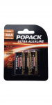 Ultra Alkaline elementai AAA 4vnt