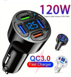 120W 4 USB kroviklis