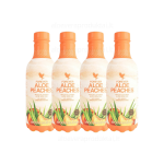 Alavijų ir persikų sulčių 4-Pack