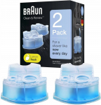 Originalios Braun CCR2 kasetės barzdaskučių valymui (papildomas kartridžas CCR 2) &ndash; 2 vnt.