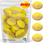 Bubs Goody Sweet Ovals Banana Toffee 100g 500 grami
