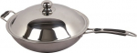 SS INDUCTION WOK PAN &oslash;36