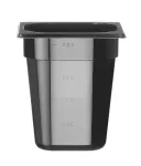 GN 1/6 indas COOL, HENDI, COOL, GN 1/6, 2,8L, Juodas, 176x162x(H)200mm
