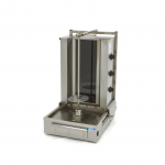 Kebabų kepsninė elektrinė - 3 degikliai - 40 kg mėsos