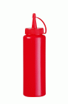 &Scaron;altųjų padažų dalytuvai, HENDI, 0,2L, Raudona, ⌀50x(H)185mm