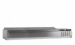 Vitrininis &scaron;aldytuvas GN1/3 GVC38-180 S/S