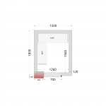 &Scaron;aldymo kamerų plok&scaron;tės 120 mm CR 150x180x220