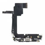 Įkrovimo fleksibilus USB iPhone 15 Pro Max juodas OEM