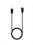 Tipo C laidas įkrovimui GARMIN FENIX 5 / 5 Plus / 5S / 5X / 6 / 6S / 6X / 7 / VIVOACTIVE 3 ir kt. HD24 1 m juodas