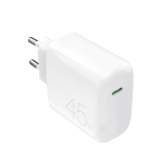 Puro PROLITE 45W USB-C Sieninis Įkroviklis - Baltoji
