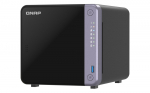 QNAP TS-432X-4G NAS/sandėlio serveris Tower Ethernet LAN Juodas Alpine AL-524