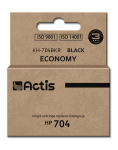 Actis KH-704BKR Ra&scaron;alas (keičiantis HP 704 CN692AE; Standartinis; 15 ml; juodas)