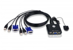 ATEN 2-Port USB VGA KVM Jungiklis
