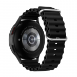 FORCELL F-DESIGN FS01 dirželis SAMSUNG laikrodžiui 20 mm juodas