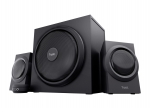 Trust Yuri garsiakalbių rinkinys 60 W Universalus Juodas 2.1 kanalai 1-vejai 15 W