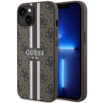 Guess GUHMP14SP4RPSW iPhone 14 6.1" rudos/rudos kietas dėklas 4G Spausdintos Juostelės MagSafe