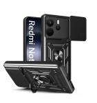 Tech-Protect CamShield Pro dėklas Xiaomi Redmi Note 14 4G / LTE - Matinis juodas