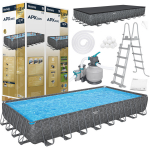 Bestway rėminis baseinas VISUS METUS 956x488x132cm 7in1 561KJ