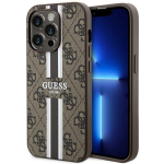Guess GUHMP14XP4RPSW iPhone 14 Pro Max 6.7" ruda/ruda kietas dėklas 4G Spaudiniai Juostelės MagSafe