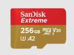 SanDisk Extreme 256 GB MicroSDXC UHS-I Class 10
