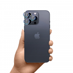 Apple iPhone 15 Pro - HARDY objektyvo apsauga Pro Rainbow