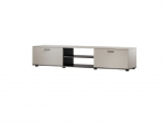Cama SOHO televizoriaus spintelė 180x43x37 smėlio + juoda