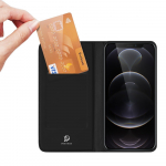 Dux Ducis Skin Pro knygelė tipo dėklas iPhone 13 Pro juodas