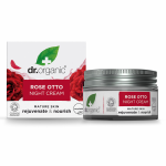 Dr. Organic Rose Otto Naktinis veido kremas 50ml