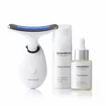 Rinkinys Veido Masažuoklis, Veido Serumas Kombucha Vibeboost 30 ml ir Veido Kremas Kombucha Vibecare 50 ml InnovaGoods