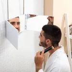 Vonios veidrodis su LED ap&scaron;vietimu ir 360&ordm; matymu SelfKut InnovaGoods