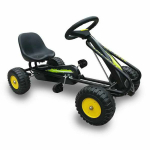 Pedalinis automobilis Go Kart Black