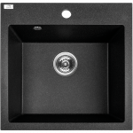Alena - granitinė kriauklė - 1 dubuo 490 mm x 490 mm x 200 mm