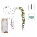 Sodo pergola su dekoracijomis 114 &times; 37 &times; 230 cm