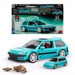 MATTEL BRICK SHOP HOT WHEELS Honda Custom 90 Civic EF konstruktorius (JHF62)
