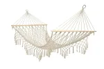 Boho stiliaus sodo hamakas
