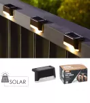 Saulės &scaron;viestuvų rinkinys &bdquo;Linus&ldquo; &ndash; 4 vnt., LED, &scaron;iltai balta &scaron;viesa