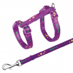 Trixie Kačių petne&scaron;os su pavadėliu, žuvies kaulai, 23-39 cm-10 mm, 1.20 m