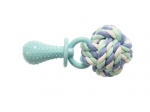 Gimdog Cotton Dent + Rope Ball W/Tpr 14cm &oslash; 6,6cm žaislas &scaron;uniui