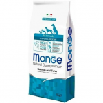 Monge Hypoallergenic adult sausas pa&scaron;aras suaugusiems &scaron;unims su la&scaron;i&scaron;a ir tunu 12kg