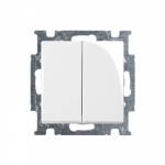 Jungiklis, 2 kl., potinkinis, Baltas, IP20, ABB, BASIC 55, 2006/5 UC-94-507