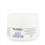 Goldwell Smoothing Dualsenses Just Smooth (60 SEC Treatment Mask) Plaukų kaukė 200ml plaukų priemonė Moterims