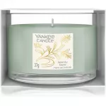 Yankee Candle Little Luxuries Serenity Stone Glass Votive Candle