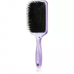 BrushArt Boar Bristle Paddle Hairbrush ( Metalick&aacute; lila ) - Ploch&yacute; kart&aacute;č