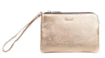 SEGALI Women&acute;s leather handbag etue A2 Gold Kosmetikos krep&scaron;ys
