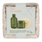 Baylis & Harding Gift set for body care in a basket Ginger, Lime & Basil Leaf 3 pcs