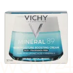 Vichy Min&eacute;ral 89 100H Moisture Boosting Cream Dieninis kremas 50 ml